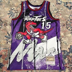 Mitchell & Ness Purple Raptors Jersey